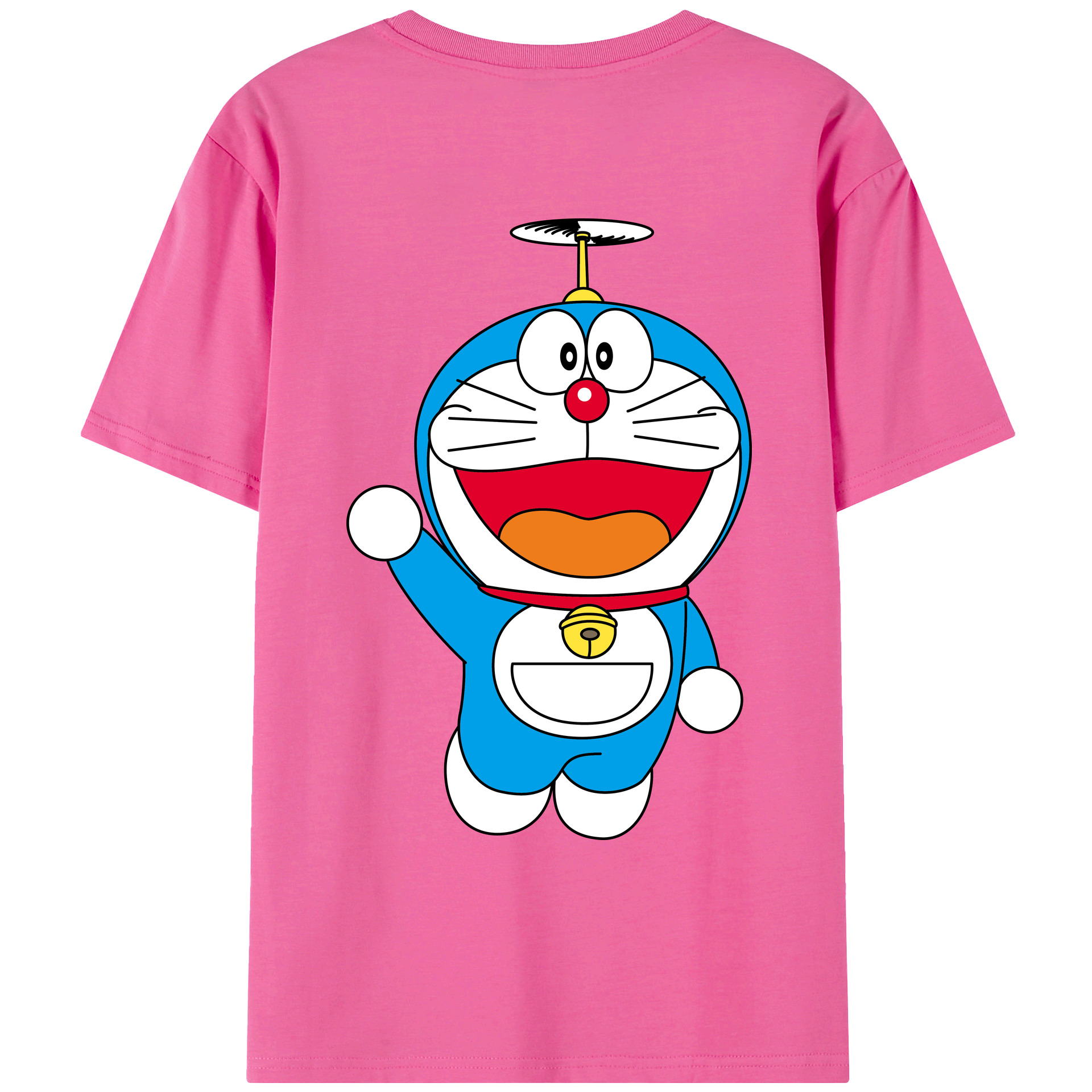 （画像用） ドラえもん Doraemon レディース半袖Tシャツ(バックプリント)